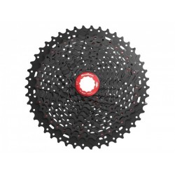 Pinioane 11-46T  11vit Sunrace CSMX8 EAZ  pe caseta negre/rosu  AM